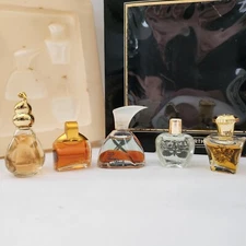 Vintage JEANNE ARTHES EDP mini perfume set SULTANE AMORE LES LIONS MASCARADE