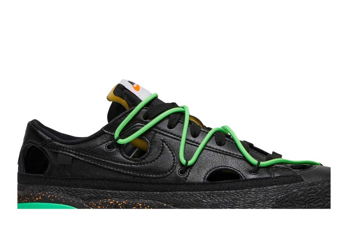 Size 10 - Nike Off-White x Blazer Low Black for sale online Size 10 - Nike Off-White x Blazer Low Black for sale online