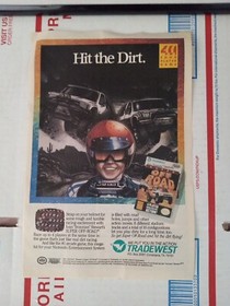 1990 De colecci&oacute;n 6,5x10" IMPRESI&Oacute;N ANUNCIO NINTENDO NES SUPER OFF ROAD IVAN IRONMAN STEWART Cb47