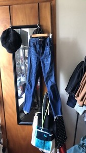Madewell 10 Inch High Rise Skinny Jeans Sz 24