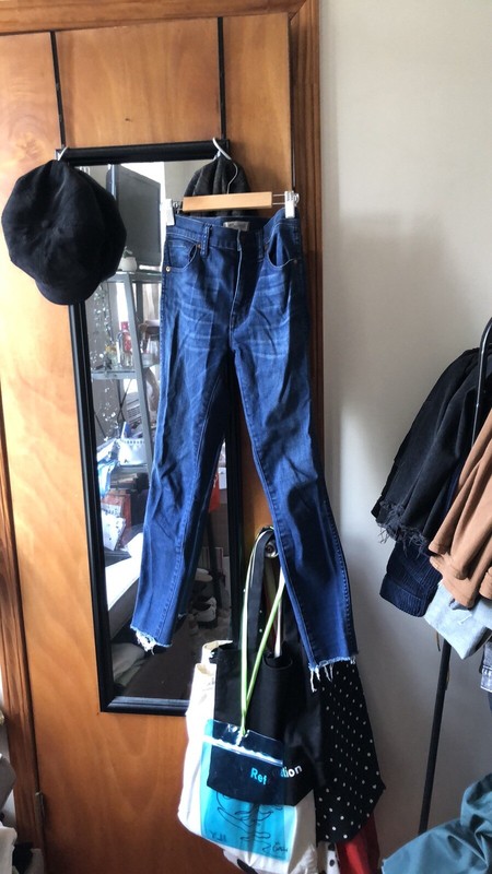Madewell 10 Inch High Rise Skinny Jeans Sz 24