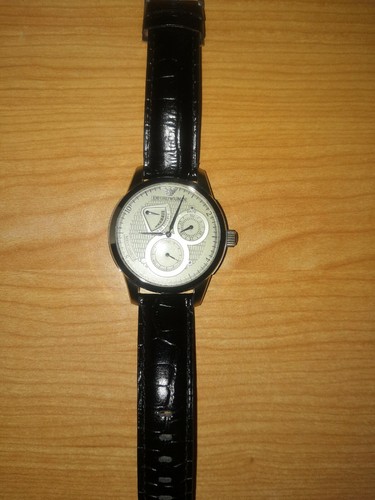 orologio da polso con movimento di caricamento automatico Emporio Armani. |  eBay