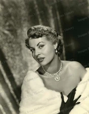 8x10 Print Gaby André Glamorous French Star by Wallace Seawell 1950's #GAB