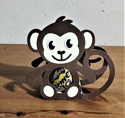 Die-Cut Animal Easter Egg Gift Box Holder - Choice Of Animal For Birthday Parties