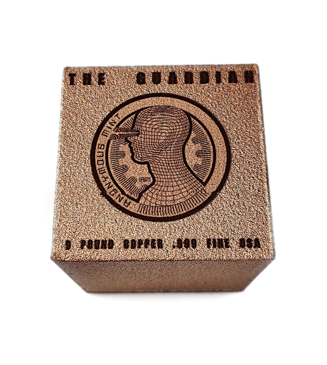 3 Inch 140 oz Copper Cube - Bitcoin Guardian | eBay