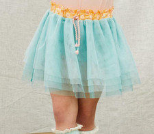 girls Matilda Jane Just Imagine Misty Girls Multi-Layered Tulle Skirt 2 NWT