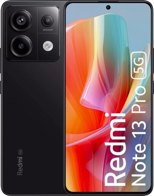 REDMI Note 13 Pro 5G (Black, 128 GB 8GB RAM)6.67'' 200MP 5100 mAh Global Version