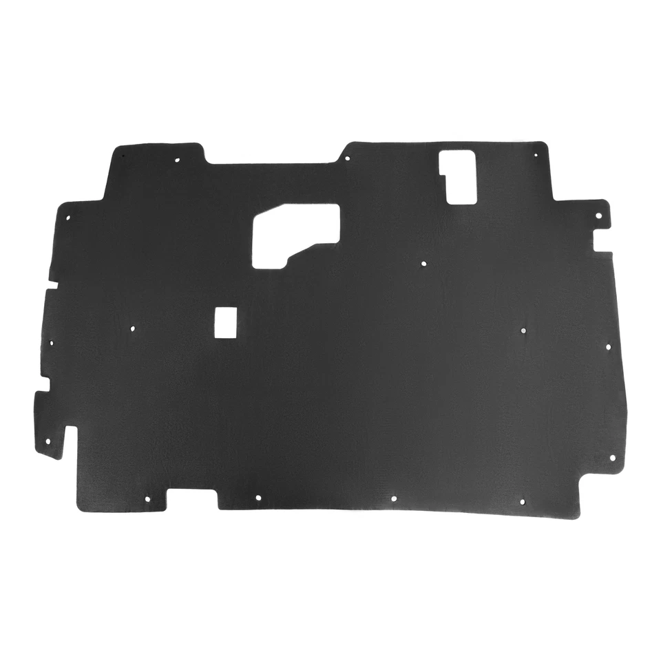 Almohadilla de aislamiento de capó negra con clips para manta térmica Jeep Cherokee 1984-2001 Foto 2 de 4