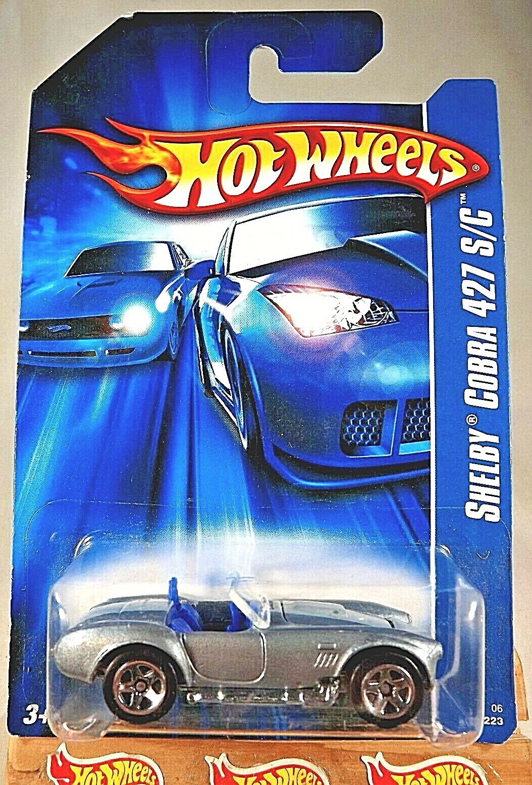 2006 Hot Wheels Mainline/Collector #212 SHELBY COBRA 427 S/C Gray w/Chrome 5 Sp