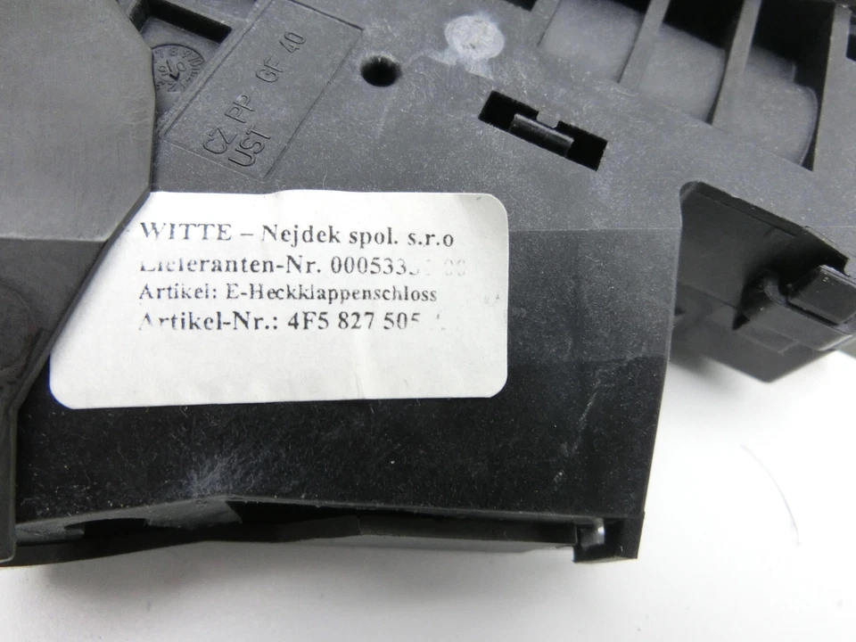 Schloss Heckklappe Heckklappenschloss Verriegelung für Audi A8 D3 4E qu Kurz - Bild 3 von 4