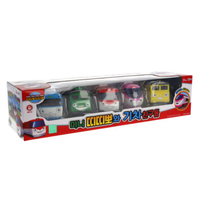 [Only US]Titipo The Little Train Pull Back Titipo Train Friends 5pcs Mini Trains