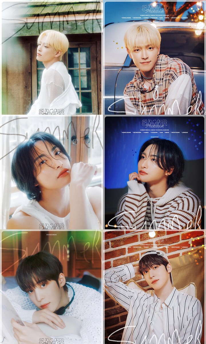 ATEEZ 2024 SUMMER PHOTO BOOK [DVD/PLAY CODE] / Book+Diary+Poster+2