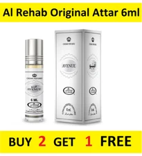 Al rehab AVENUE attar 6ml made in UAE Concentrated Perfume Oil 100% Original