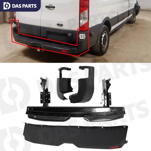 Rear Bumper Cover Rear Bumper Reinforcement For 15-22 Ford Transit 150 ...