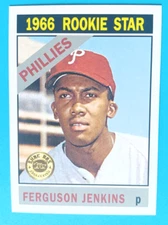 2003 TOPPS SHOEBOX COLLECTION FERGIE JENKINS #36 1966 RC REPRINT #254 PHILLIES