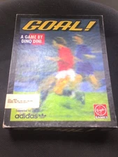 GOAL by DINO DINI AMIGA COMPLETE MANUAL including football