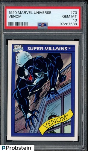 1990 Marvel Universe #73 Venom PSA 10 GEM MINT