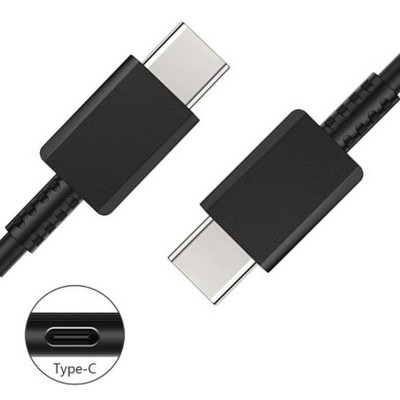 Schwarz USB-C auf USB-C Datenkabel Ladekabel für VANTRUE N5 Dashcam
