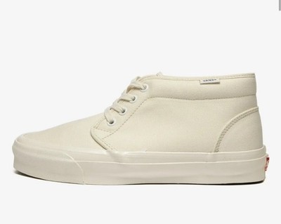 VANS VAULT OG Chukka LX 'Classic White Canvas Men s Size 12