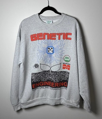 Online Ceramics Sweater Genetic Engineering Monsanto Round Up - Size L - VGUC!