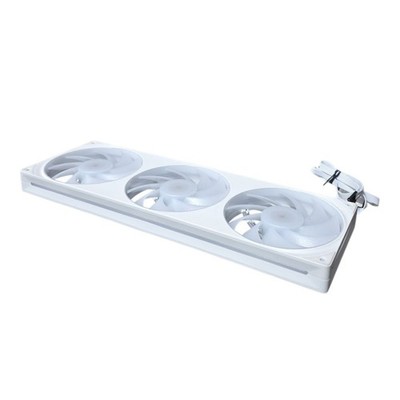 NZXT F360 RGB Core | 360mm Single-Frame Fan Unit with 3 x 120mm RGB Fans, White