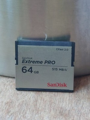 Sandisk Extreme Pro 64gb CFast 2.0 Memory Card 515MB/s