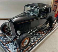 18 Scale Chopped 1932 Ford 5-window Coupe Body Big Deuce Best Available Milner