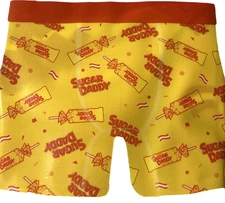 Sugar Daddy Mens Boxer Briefs Sockopath Candy Nostalgia Size X-Large NEW