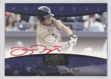 2008 2007 USA Baseball National Teams Red Ink Variation Logan Forsythe Auto 2d9