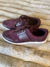 Cole Haan Grand OS Burgundy Suede Leather Lace Up Sneakers Women's 8.5 B NWOB