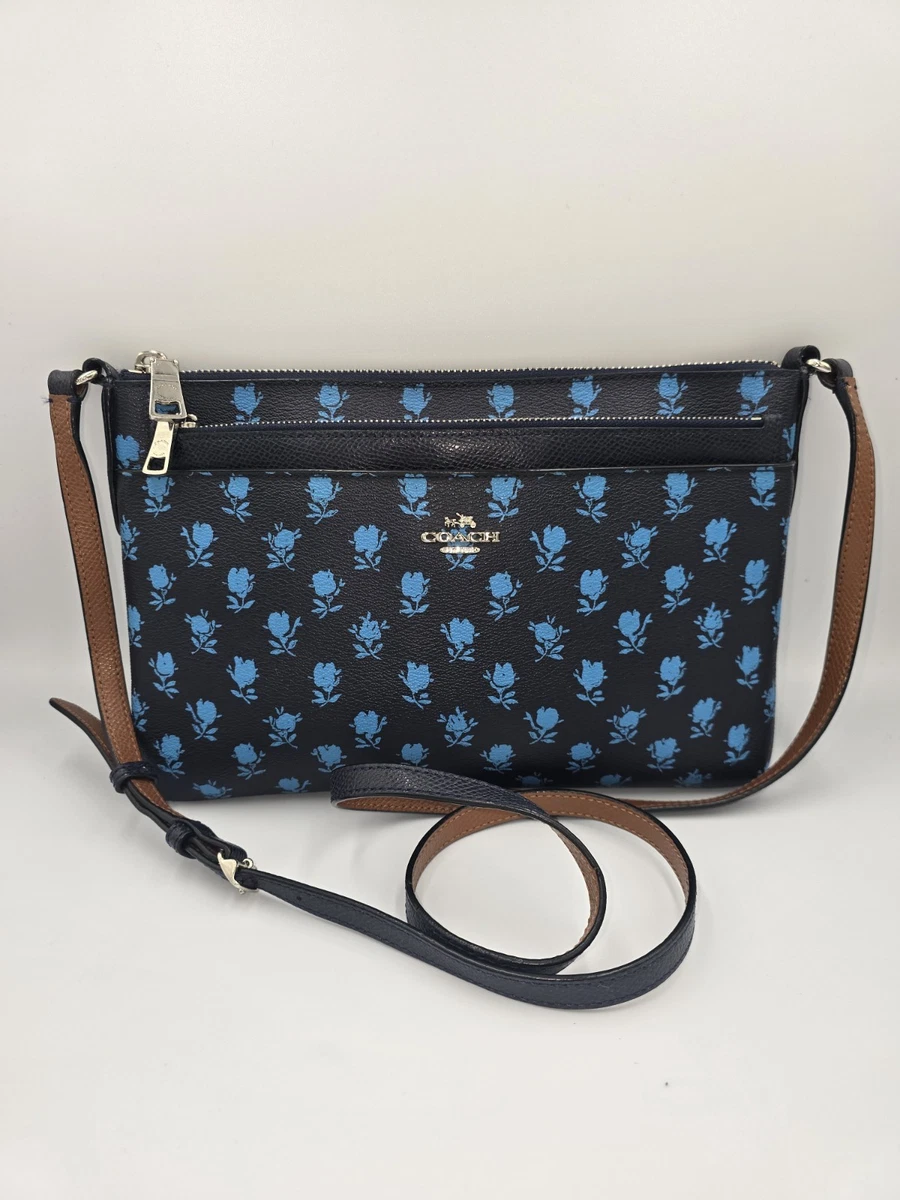 Preços baixos em Bolsas e Sacolas Coach Azul Floral para mulheres