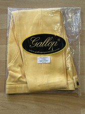 Gallop Equestrian Ladies Classic Plain Jodhpurs, Dark Yellow, Size 24