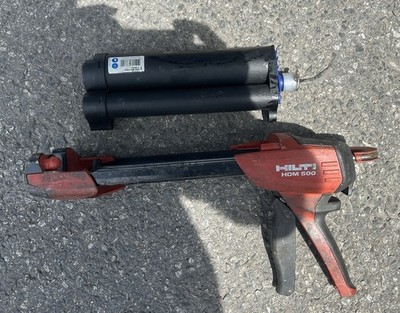 HILTI HDM 500 Adhesive Epoxy Manual Dispenser Caulking Gun