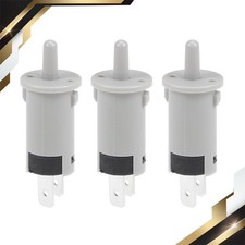 3 x Refrigerator Door Light Switch 10mm Momentary Fridge NC PS-KA5 AC250V 1A
