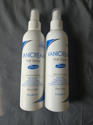 2X Vanicream Hair Spray For Sensitive Skin Firm Hold 8oz NEW