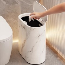 with Lids Bathroom Trashcans Press Type Toilet Trash Bin  for Home Indoor Hotel