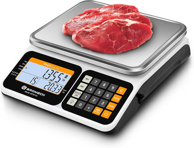 Commercial Food Scale 66Lb/30Kg, High Precision Digital Price Computing Scale