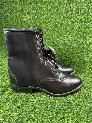 New Men s Black Lace Up Laredo Cowboy Boots. 1220 11 D