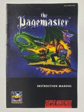 The Pagemaster (Super Nintendo Entertainment System, 1994) *MANUAL ONLY*