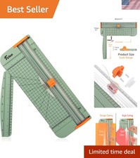 A4 Paper Cutter, 12 Inch Paper Trimmer with Extened Ruler, Morandi 12 Sheet...