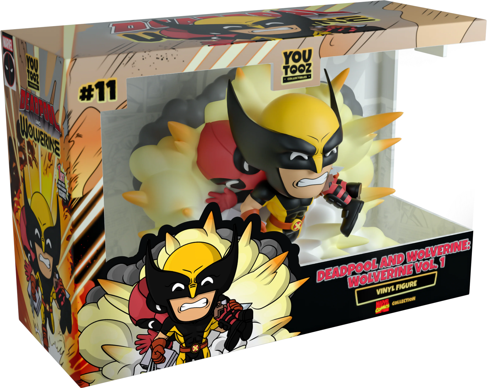 Youtooz Collectables - Marvel Comics - Vinyl Figure - Deadpool and Wolverine