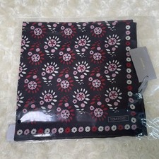 Tom Ford men's pocket square purple pink floral new unopened