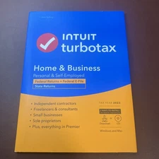 NEW TurboTax Home & Business 2023 Federal + E-file + State for Windows/Mac USA