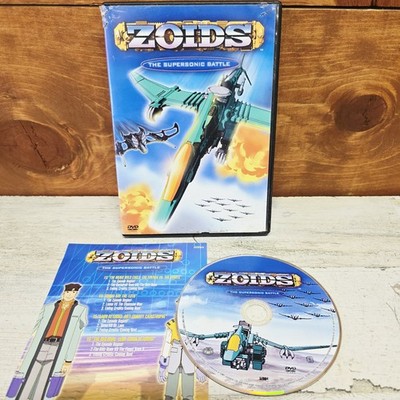 Zoids The Supersonic Battle DVD + Insert Anime Episodes 13-16