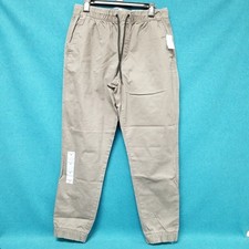 NWT Old Navy Gray Modern Drawstring Jogger Pants Men's Sz M
