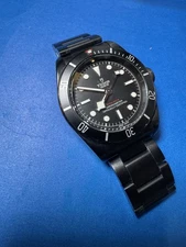TUDOR Heritage Black Bay 41mm Automatic Watch Black Dial