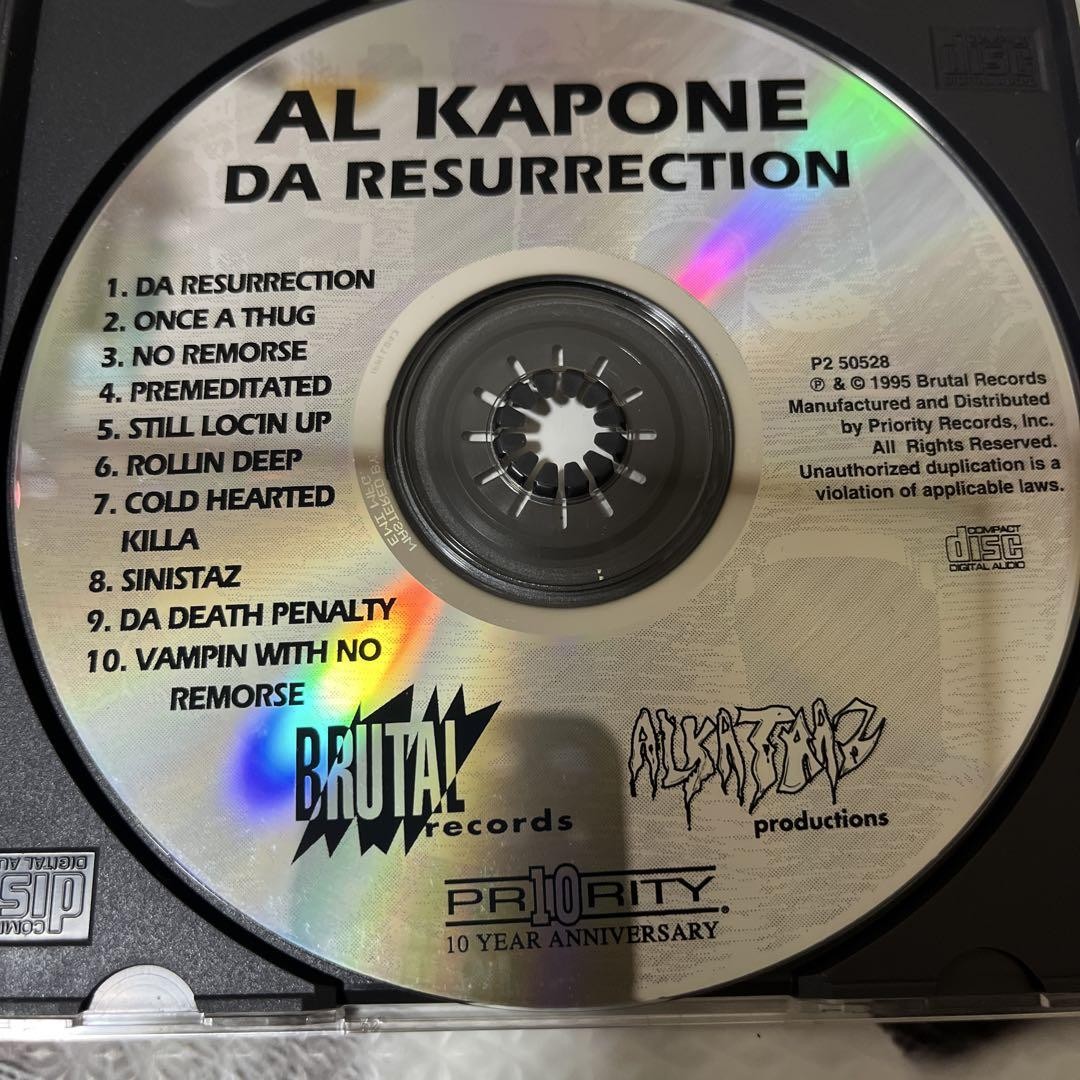 洋楽 g-rap AL KAPONE DA RESURRECTION g-funk G-Rap Al Kapone Da Resurrection G-Funk | eBay