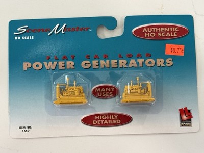 SceneMaster Life Like Part 1659, HO, Power Generators (Pack of 2) NEW