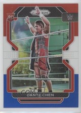 2022 Panini Prizm WWE Red White & Blue Prizm Dante Chen #119 f7j