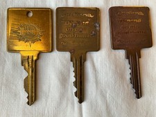 3 clés d'hôtel vintage 2 chambres Holiday Inn #702 #1410 chambre d'auberge de qualité #316.